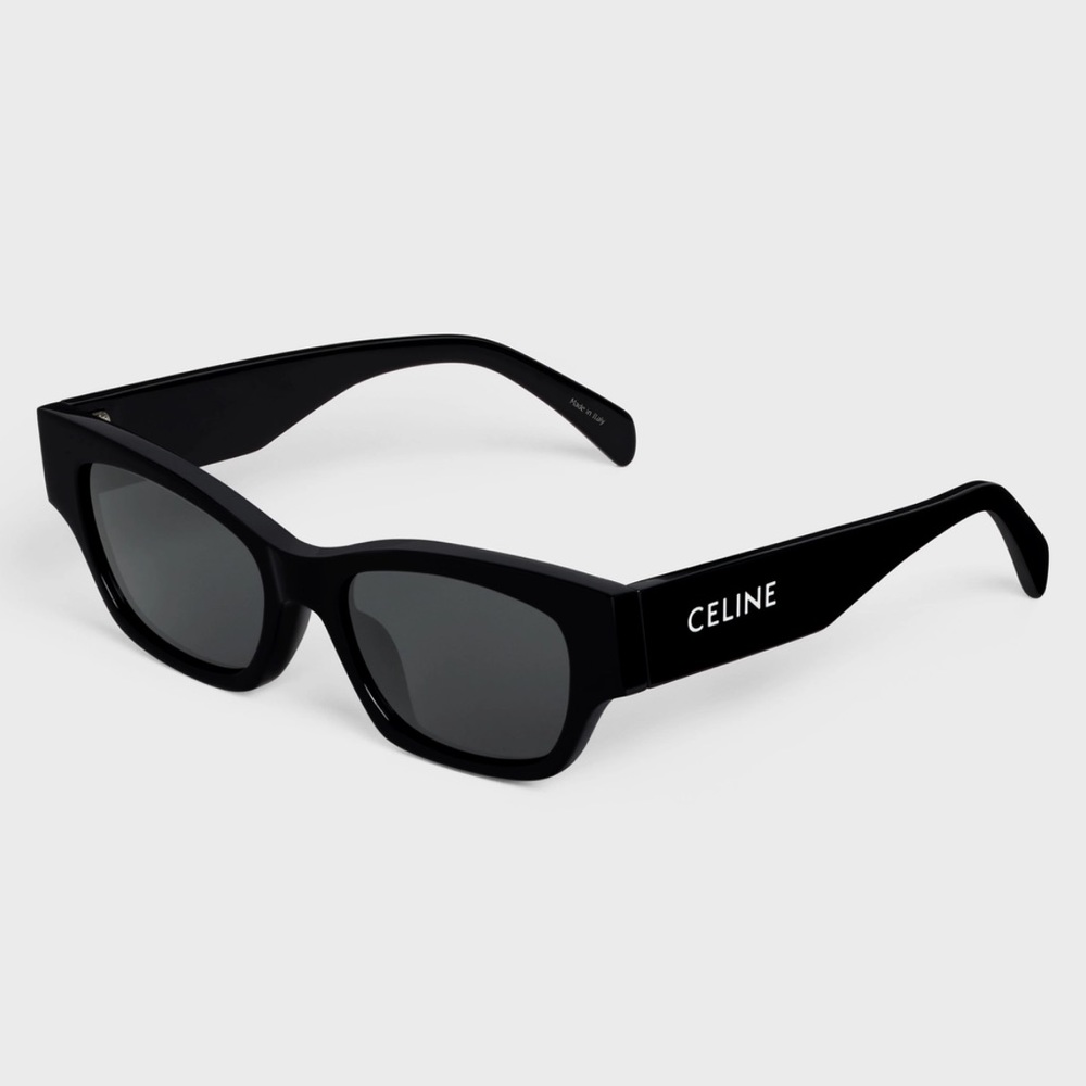 CELINE MONOCHROMS 01 SUNGLASSES IN ACETATE
BLACK